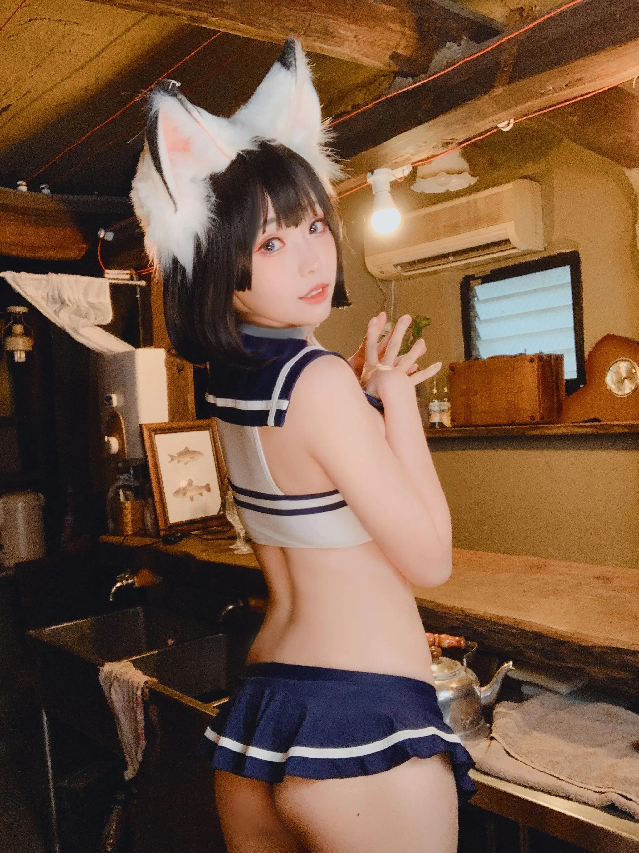 ElyEE子 – NO.79 Kemomimi Izakaya 獸耳居酒屋-自拍 [9P]插图5